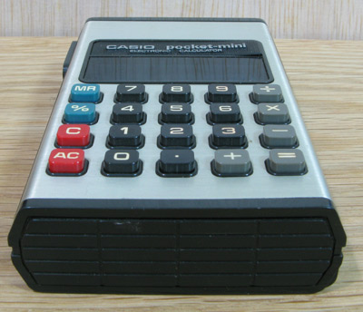 Casio pocket mini 2025 calculator